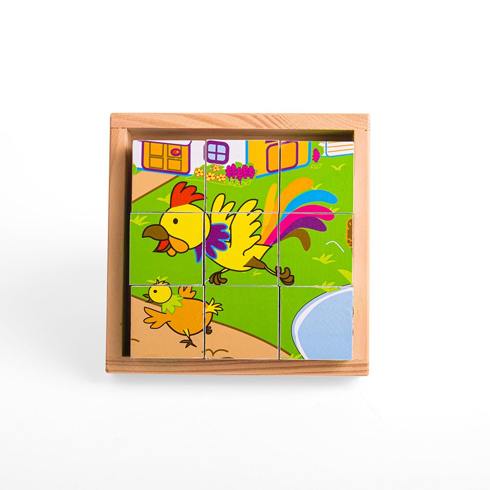 Animal Cube Puzzle - Toby Tiger