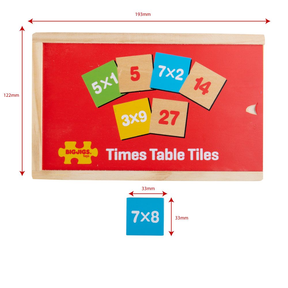Times Table Box - Toby Tiger