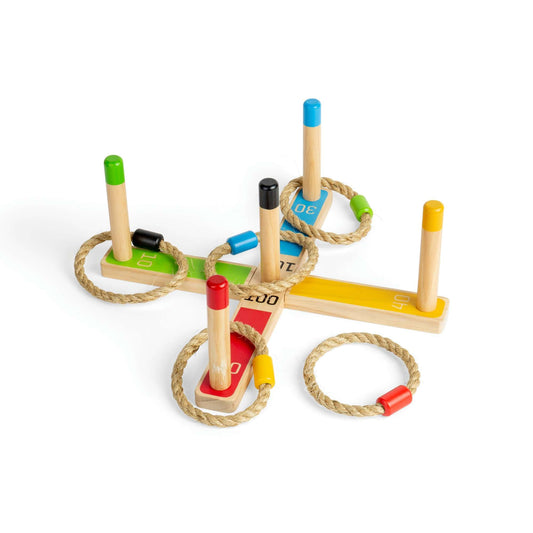 Wooden Quoits Game - Toby Tiger
