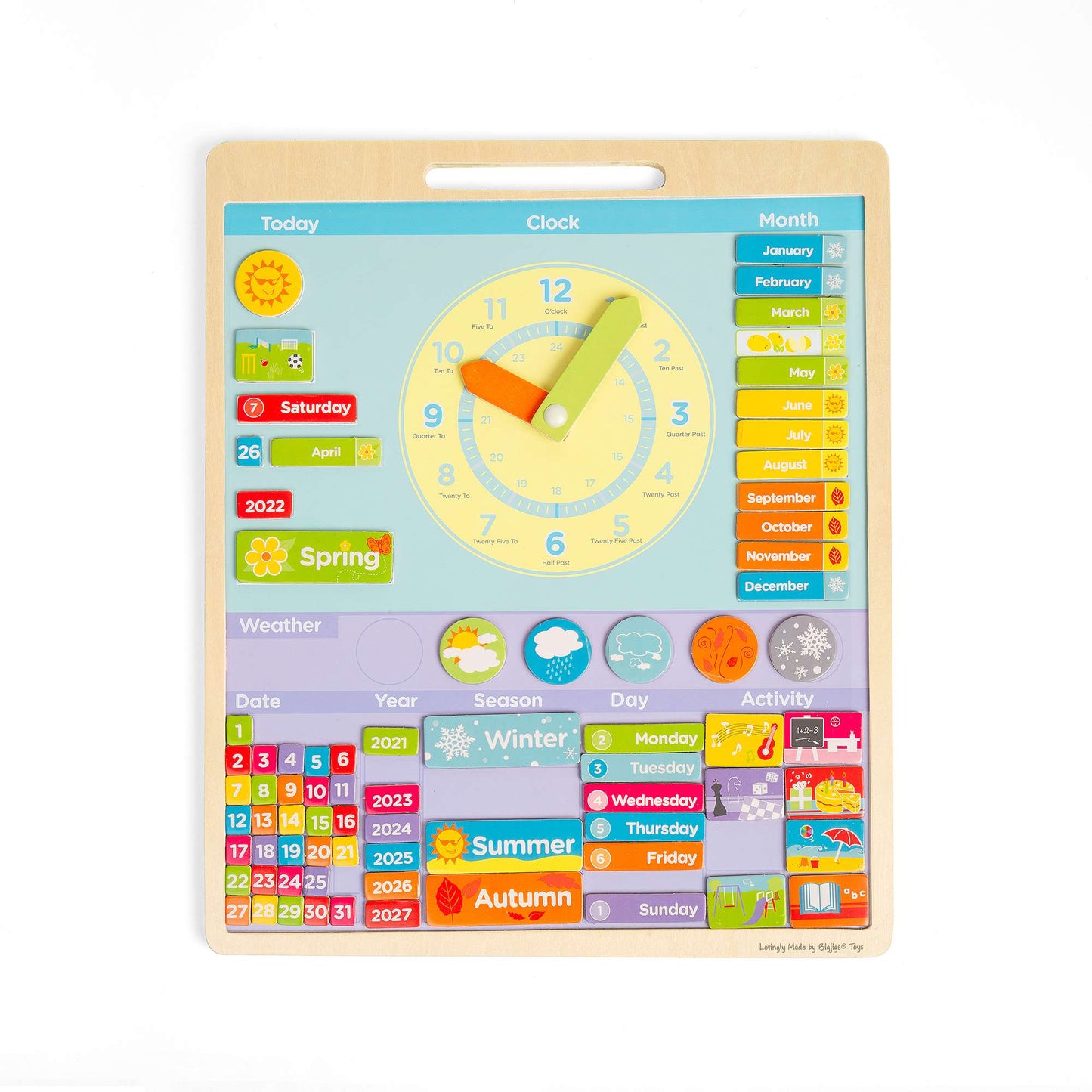 Magnetic Weather Board - Toby Tiger UK