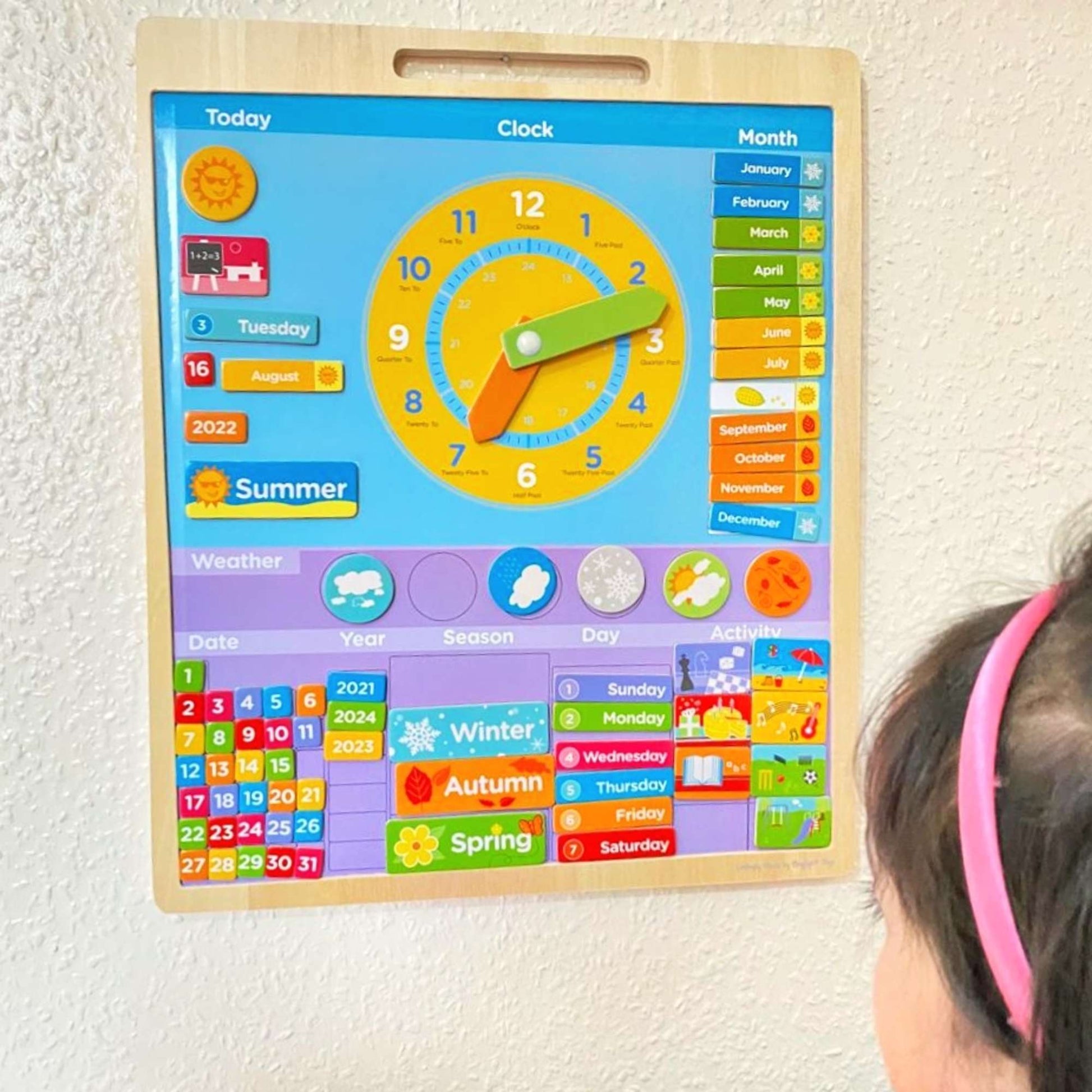 Magnetic Weather Board - Toby Tiger UK