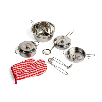 Stainless Steel Kitchenware Set - Toby Tiger UK