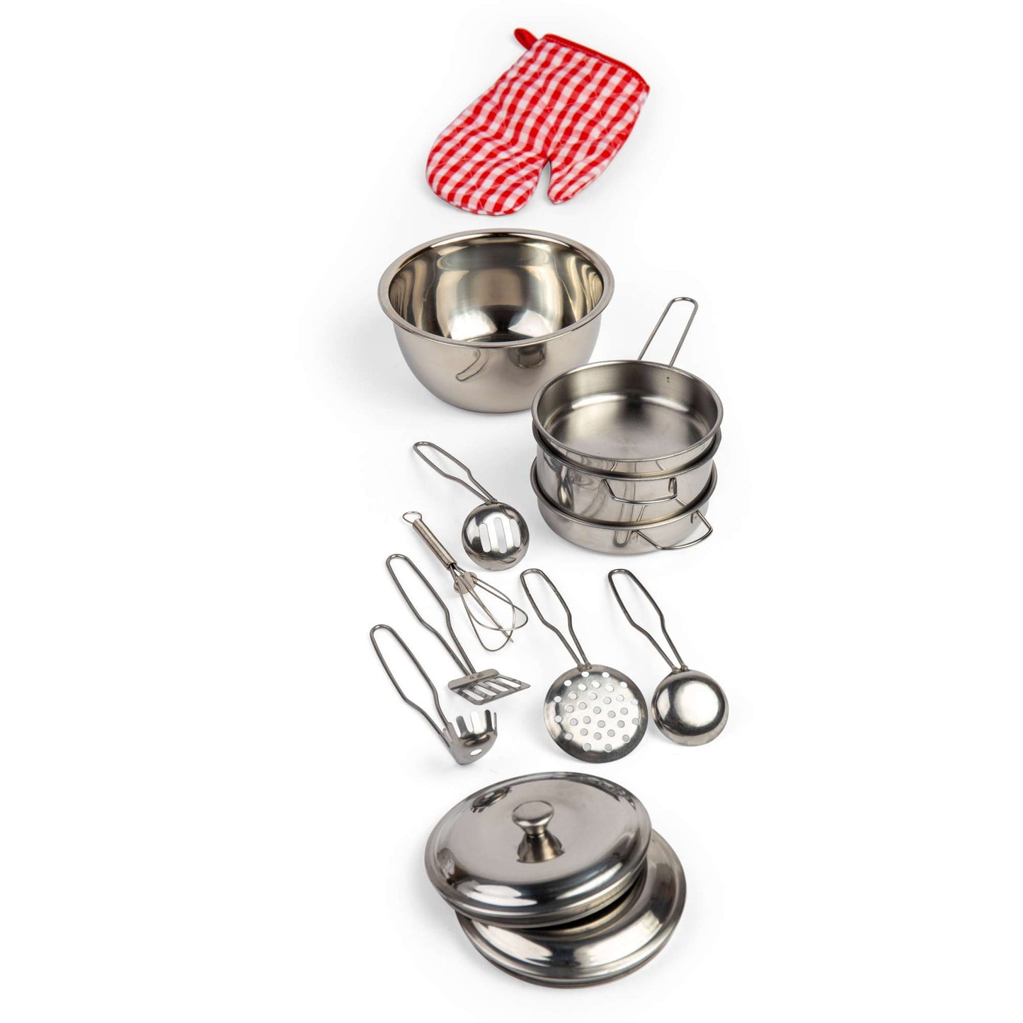 Stainless Steel Kitchenware Set - Toby Tiger UK