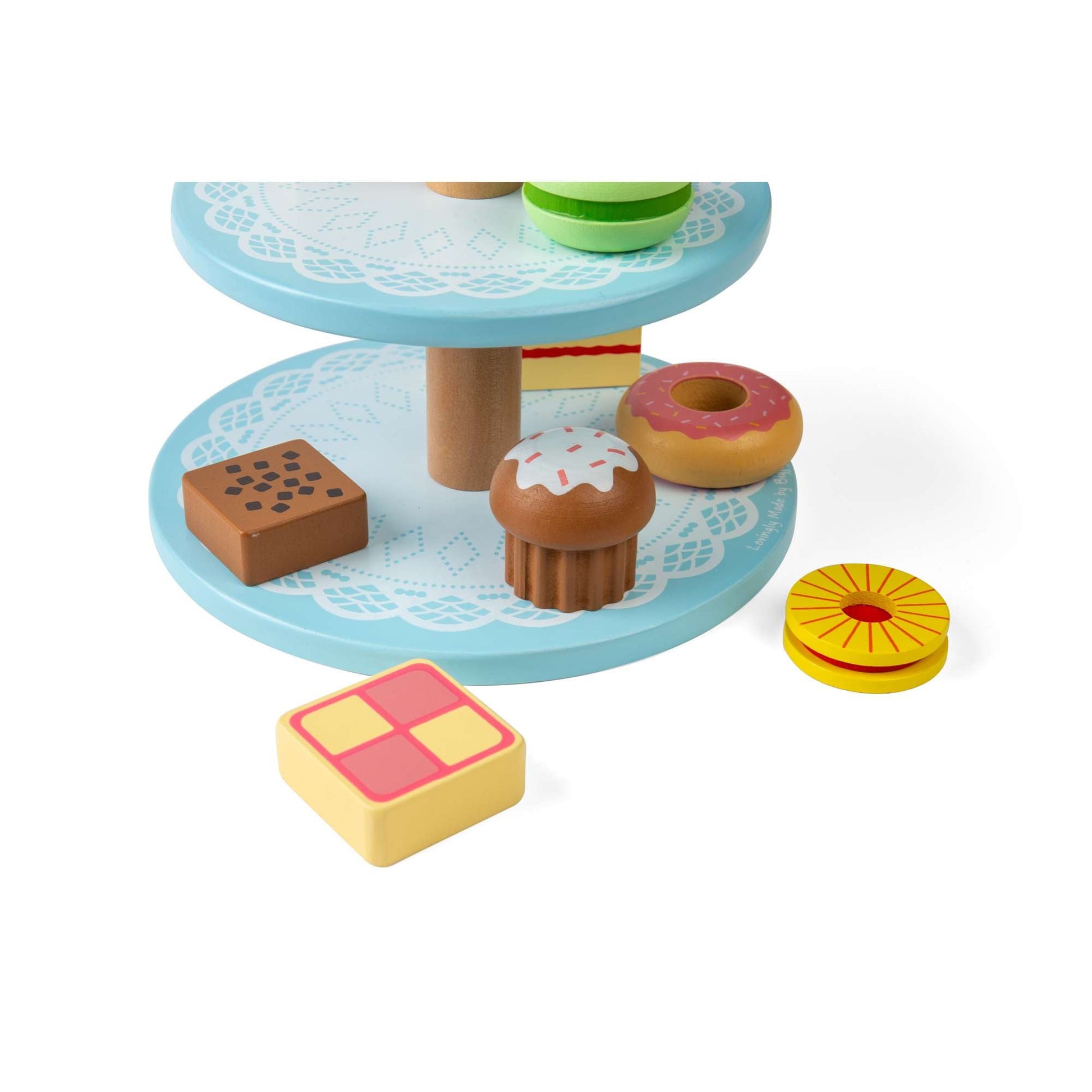 Cake stand with Cakes - Toby Tiger UK