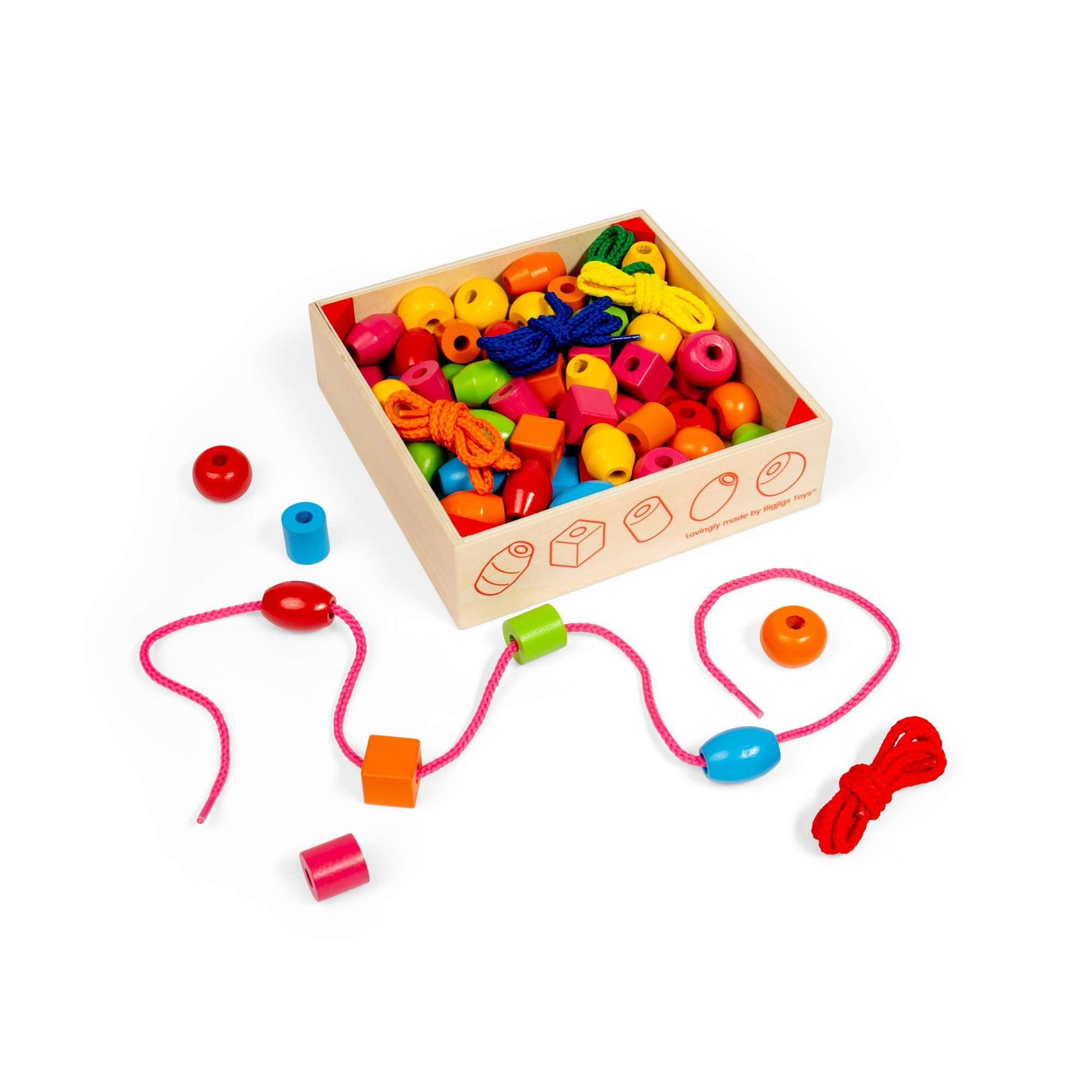 Crate of Lacing Beads - Toby Tiger UK