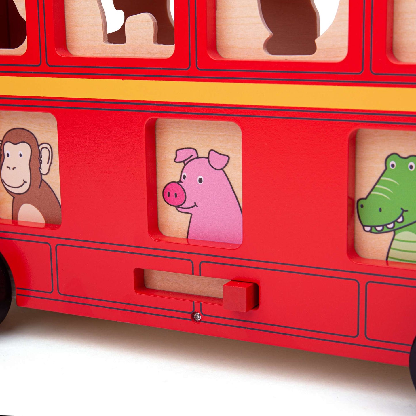 Shape Sorter Bus Toy - Toby Tiger UK