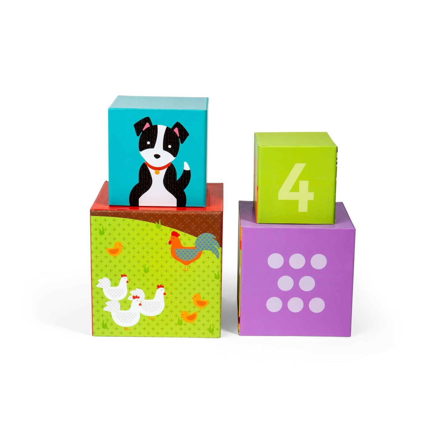 Farmyard Stacking Cubes - Toby Tiger UK