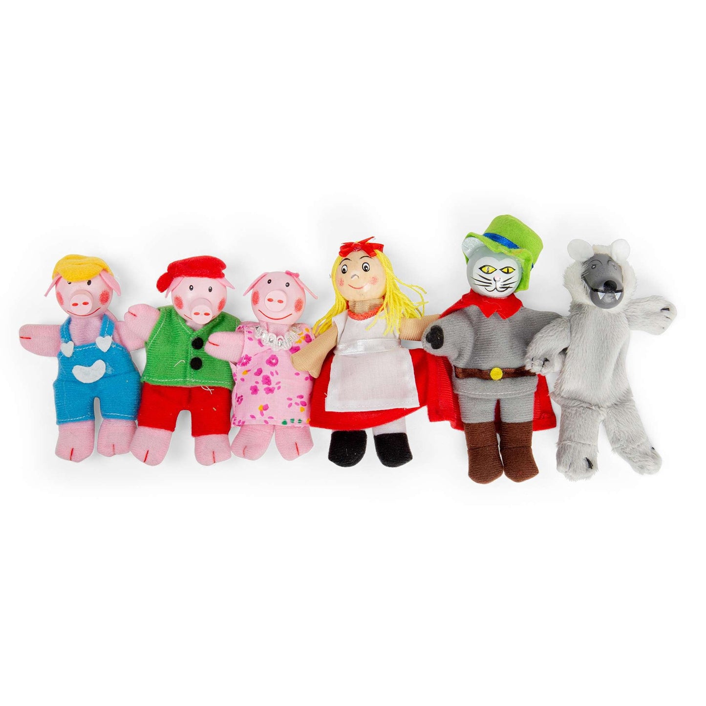 Red Riding Hood Finger Puppets - Toby Tiger UK