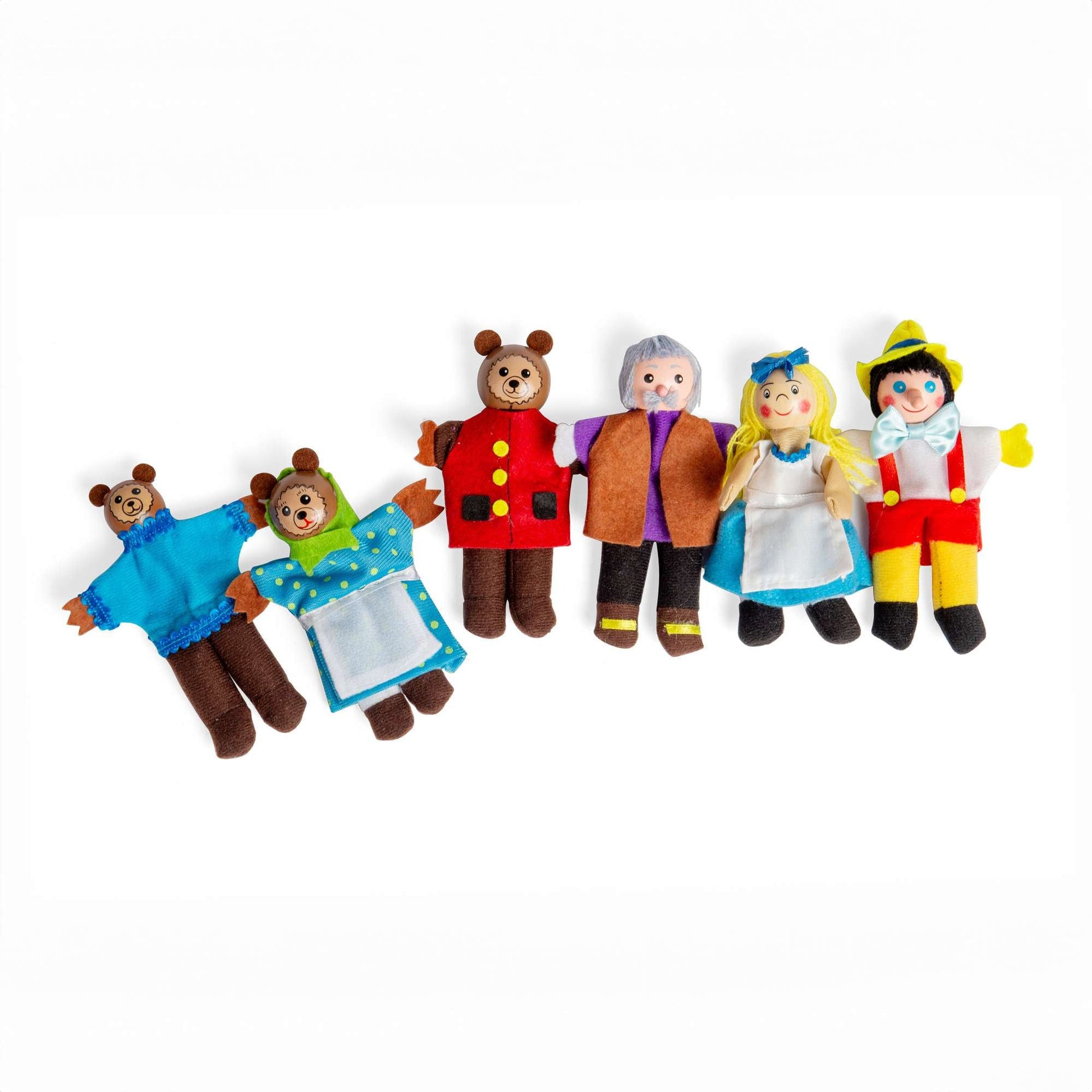 Goldilocks Finger Puppets - Toby Tiger UK
