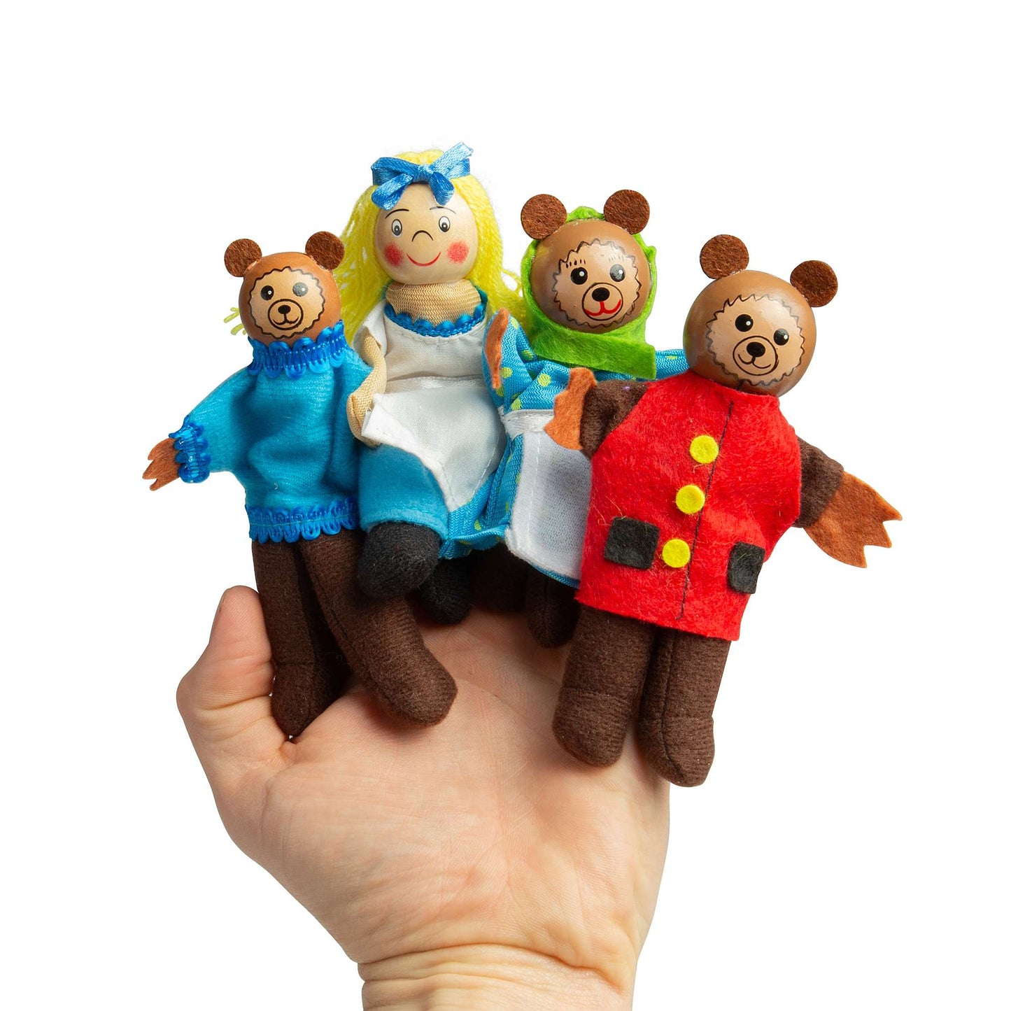 Goldilocks Finger Puppets - Toby Tiger UK