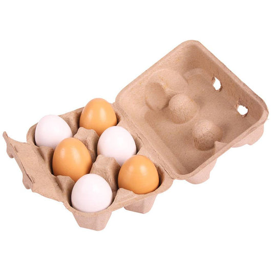 Six Eggs in Carton - Toby Tiger
