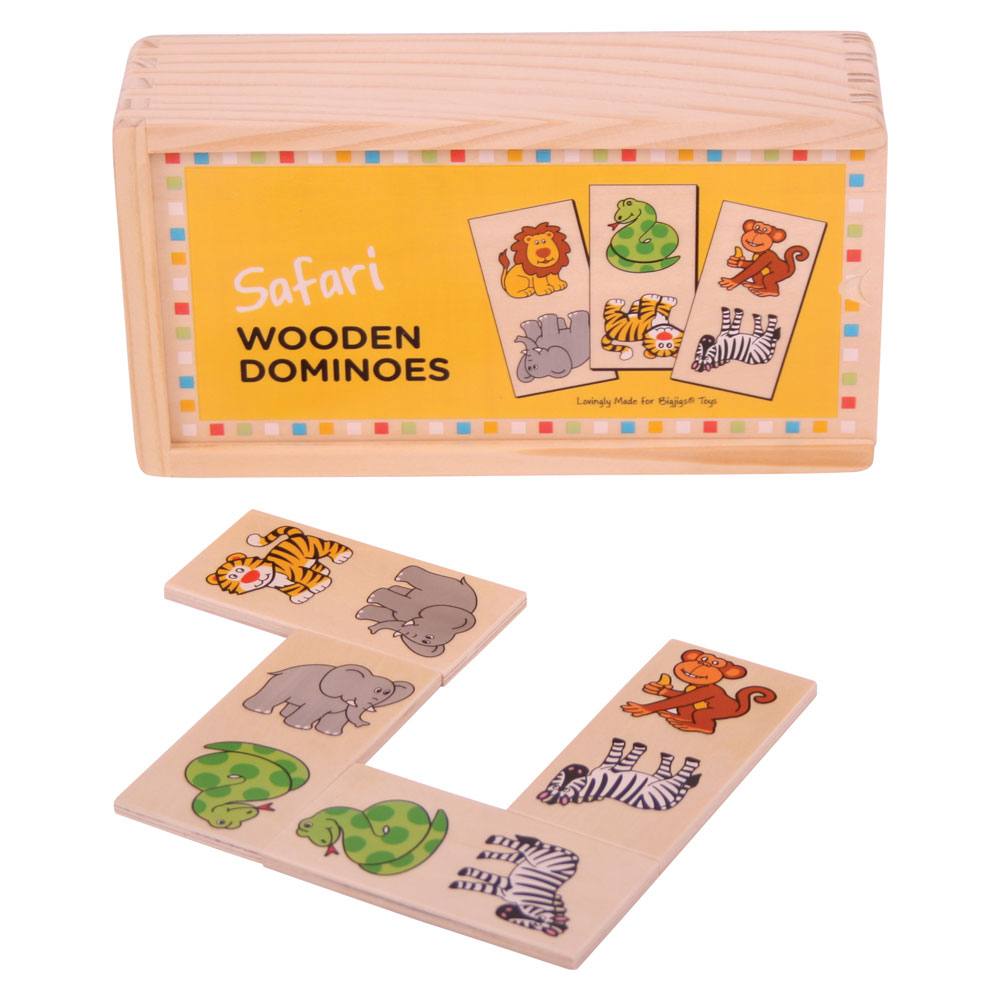 Safari Dominoes - Toby Tiger