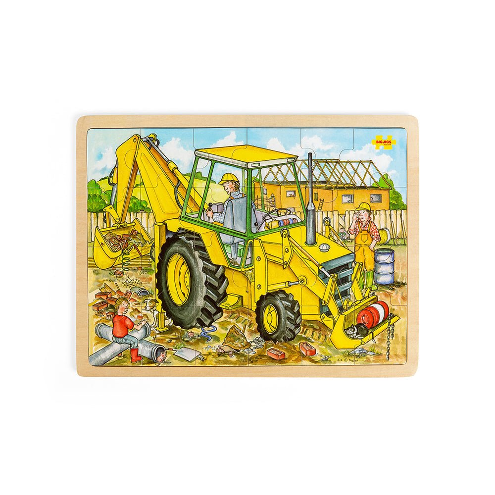 Tray Puzzle Digger (24 Pieces) - Toby Tiger