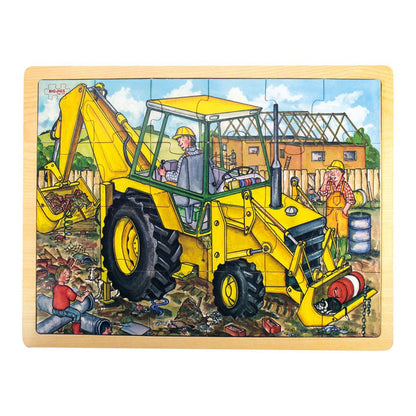 Tray Puzzle Digger (24 Pieces) - Toby Tiger