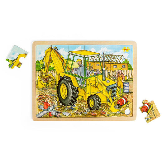 Tray Puzzle Digger (24 Pieces) - Toby Tiger