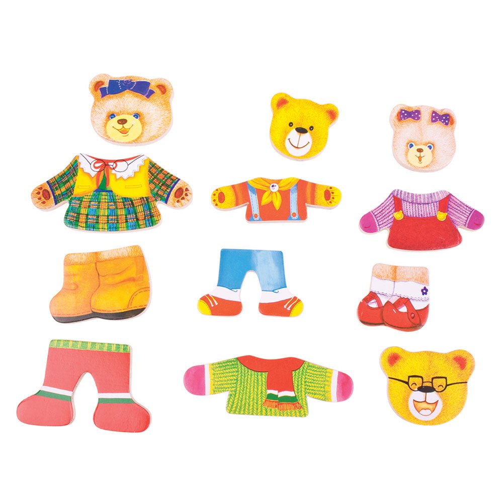 Dress Up Bear Family - Toby Tiger