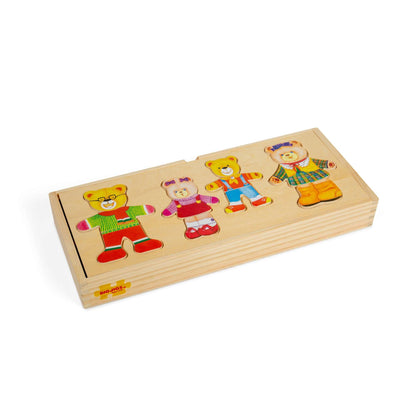 Dress Up Bear Family - Toby Tiger UK