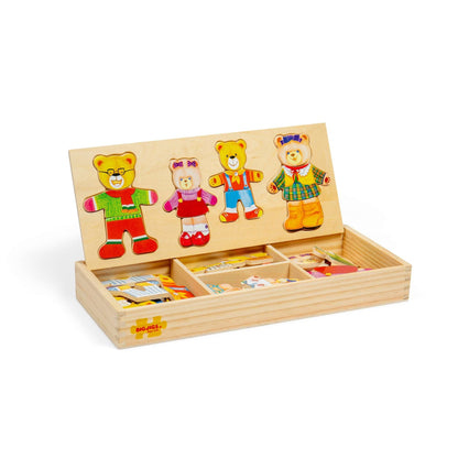 Dress Up Bear Family - Toby Tiger UK