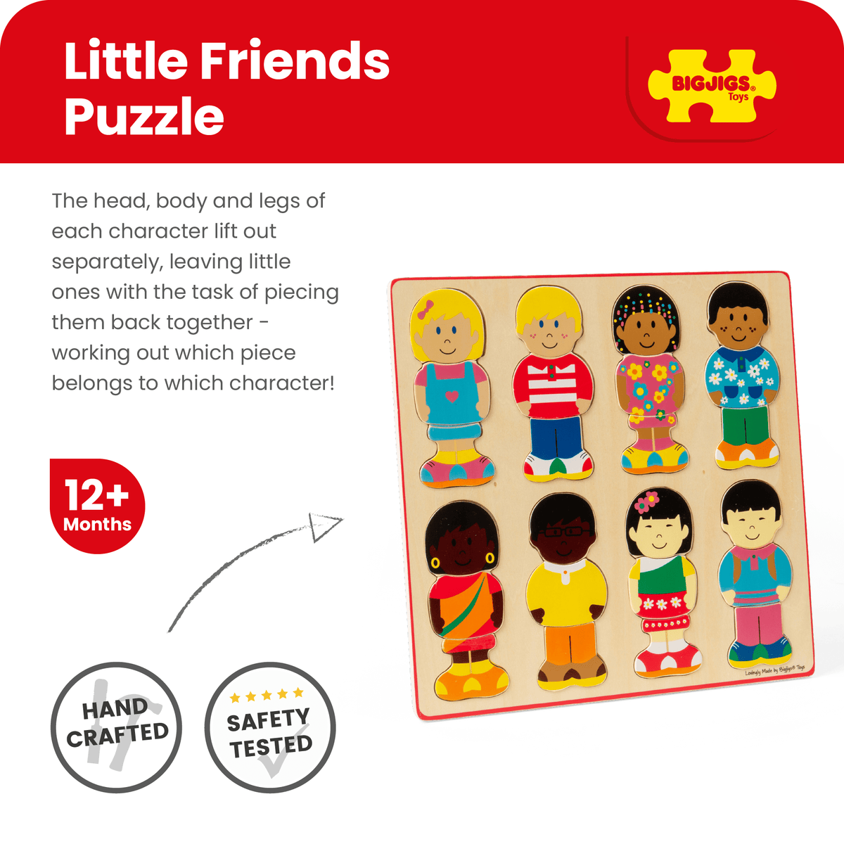 Little Friends Puzzle - Toby Tiger UK
