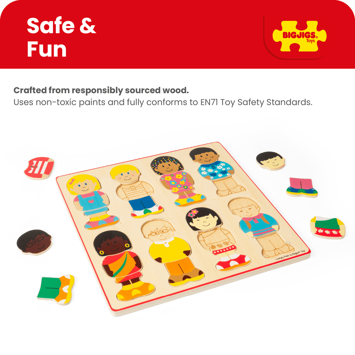 Little Friends Puzzle - Toby Tiger UK