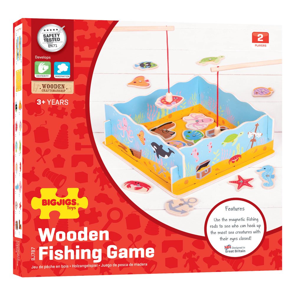 Magnetic Fishing Game with Base - Toby Tiger