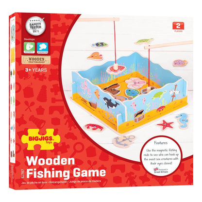 Magnetic Fishing Game with Base - Toby Tiger