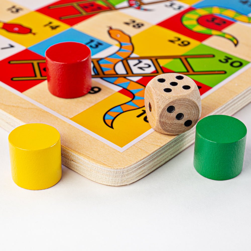 Traditional Snakes and Ladders - Toby Tiger