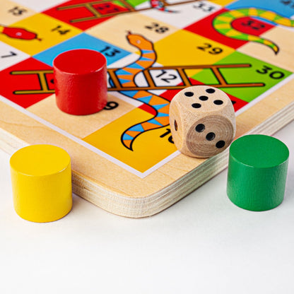 Traditional Snakes and Ladders - Toby Tiger
