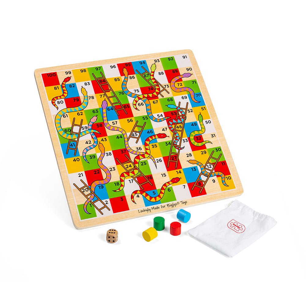 Traditional Snakes and Ladders - Toby Tiger