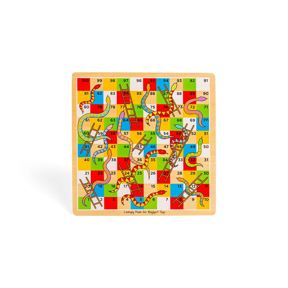 Traditional Snakes and Ladders - Toby Tiger