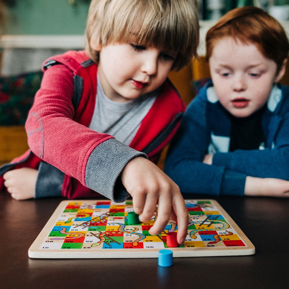 Traditional Snakes and Ladders - Toby Tiger
