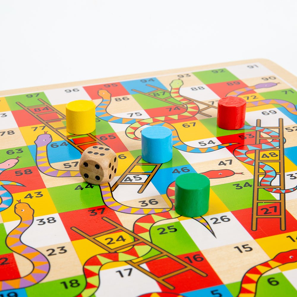 Traditional Snakes and Ladders - Toby Tiger