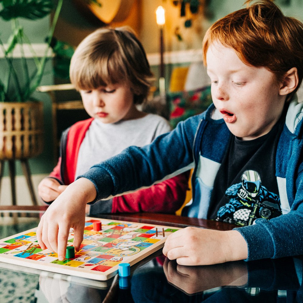 Traditional Snakes and Ladders - Toby Tiger