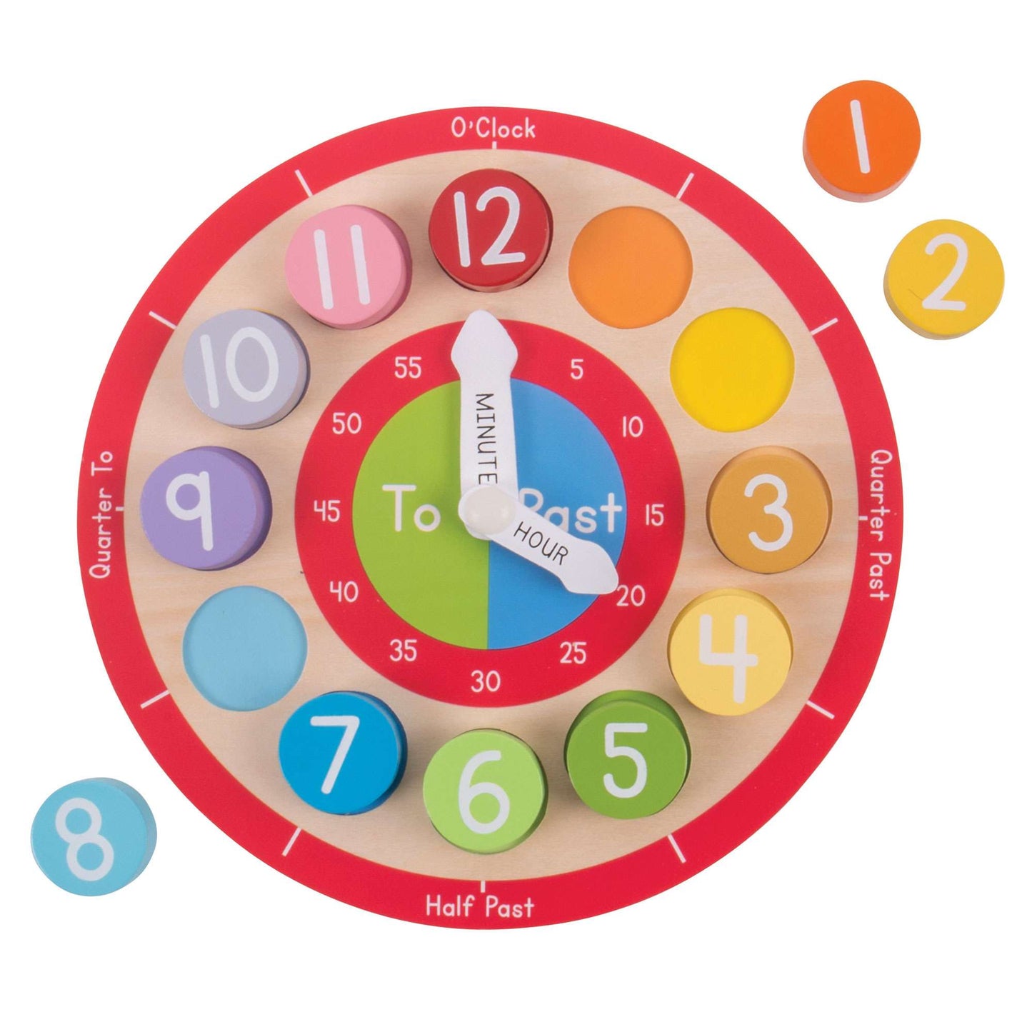Teaching Clock - Toby Tiger UK