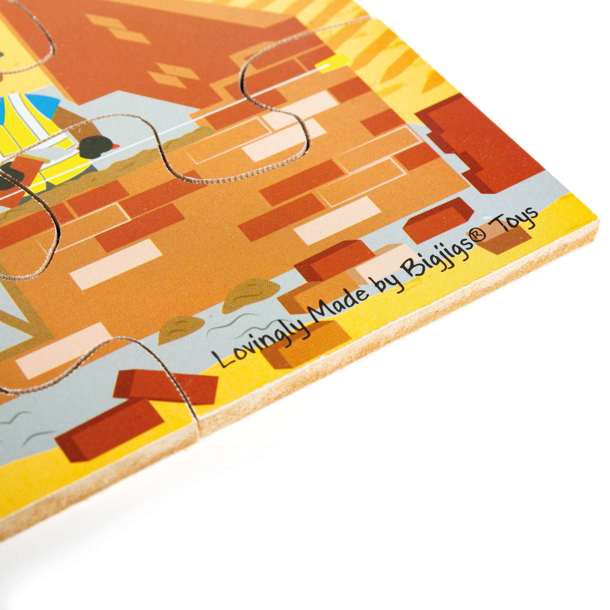 Construction Site Floor Puzzle (48 piece) - Toby Tiger UK
