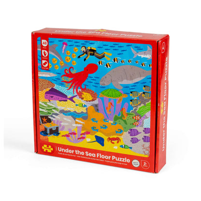 Under the Sea Floor Puzzle (48 piece) - Toby Tiger UK