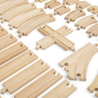 Train Track Expansion Bundle (49 Pieces) - Toby Tiger