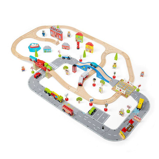 City Road and Railway Set - Toby Tiger