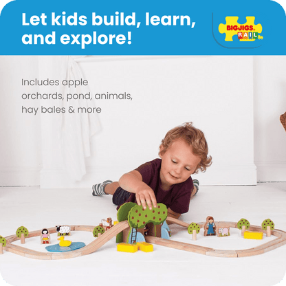 Farm Train Set - Toby Tiger