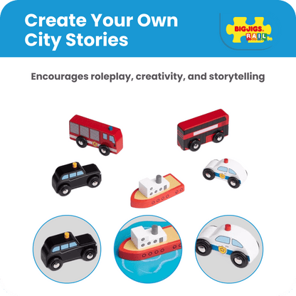 City Vehicles - Toby Tiger