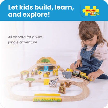 Safari Train Set - Toby Tiger