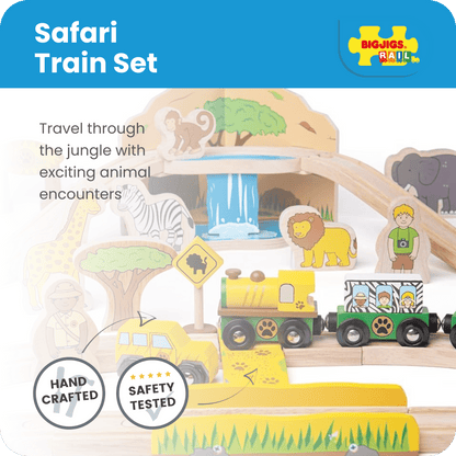 Safari Train Set - Toby Tiger