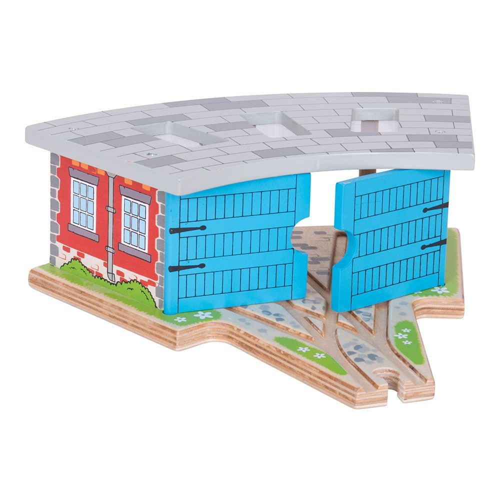 Triple Engine Shed - Toby Tiger UK Retail