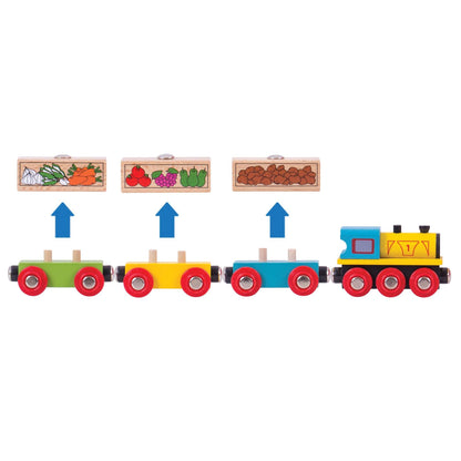 Fruit and Veg Train - Toby Tiger UK