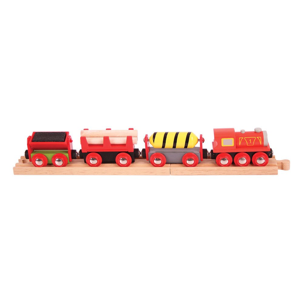 Supplies Train - Wooden Toy - Toby Tiger