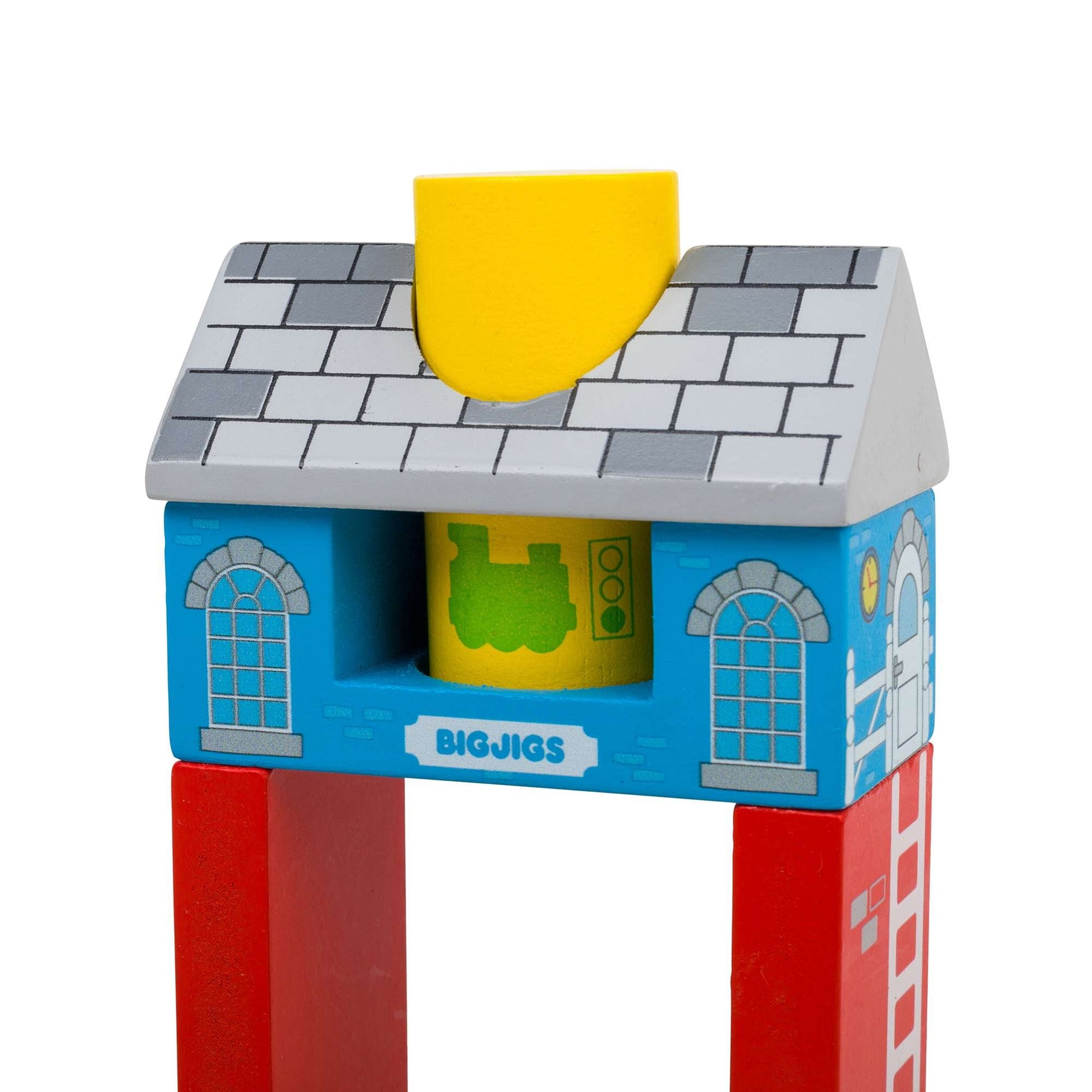 Signal Box - Wooden Toy Train Accessory - Toby Tiger UK