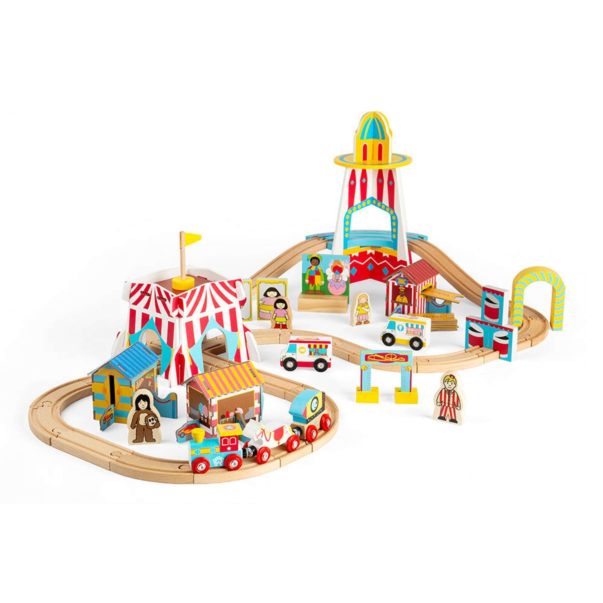 Fun Fair Train Set - Toby Tiger