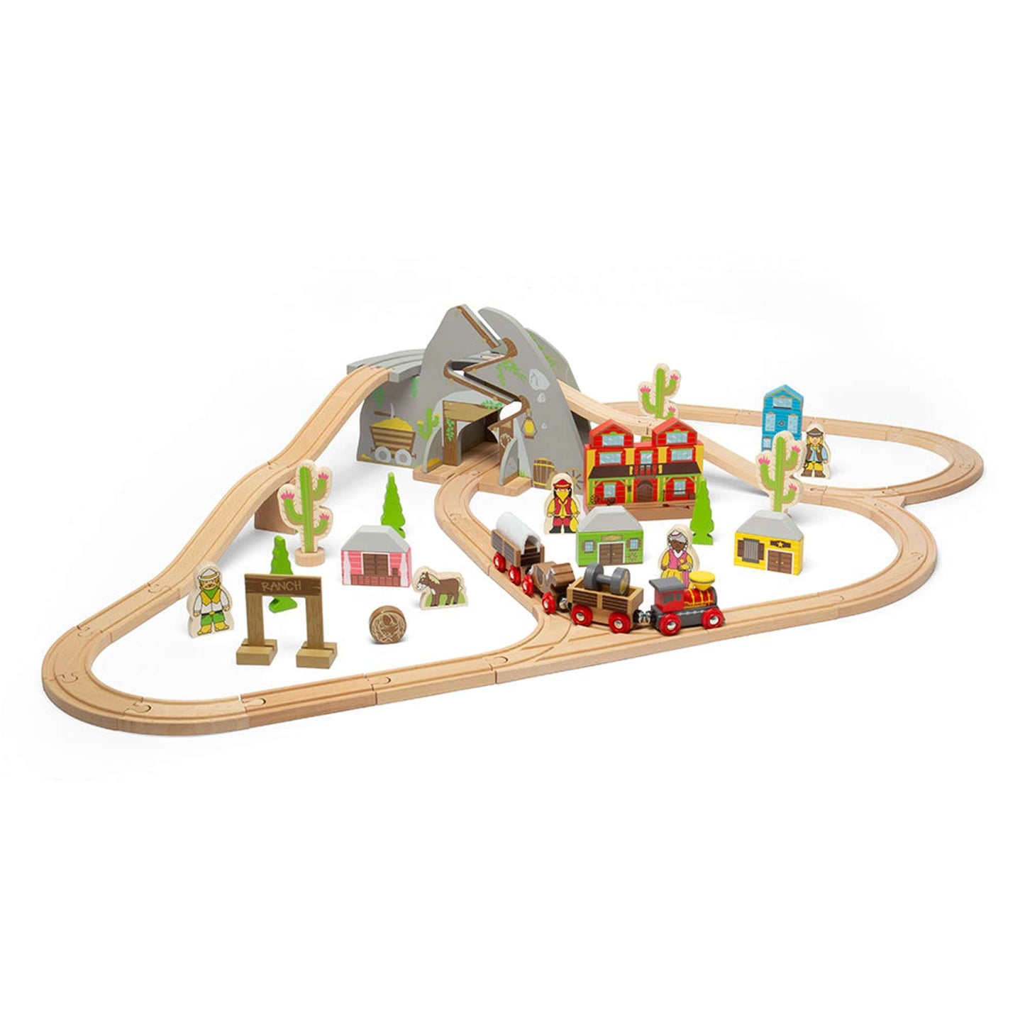 Wild West Train Set - Toby Tiger