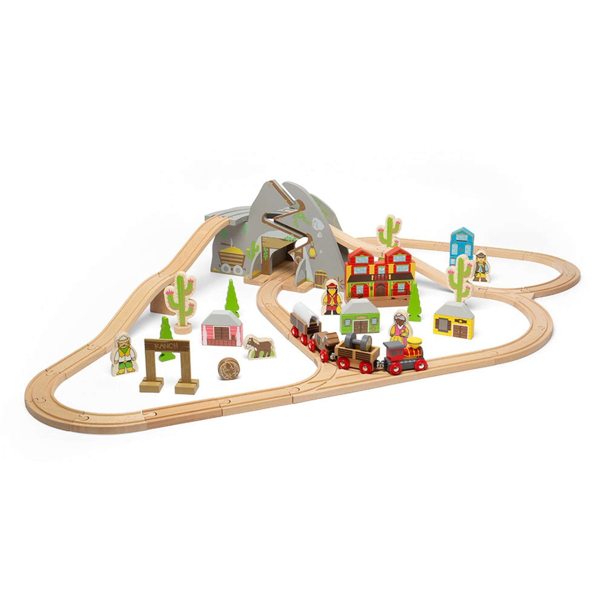 Wild West Train Set - Toby Tiger