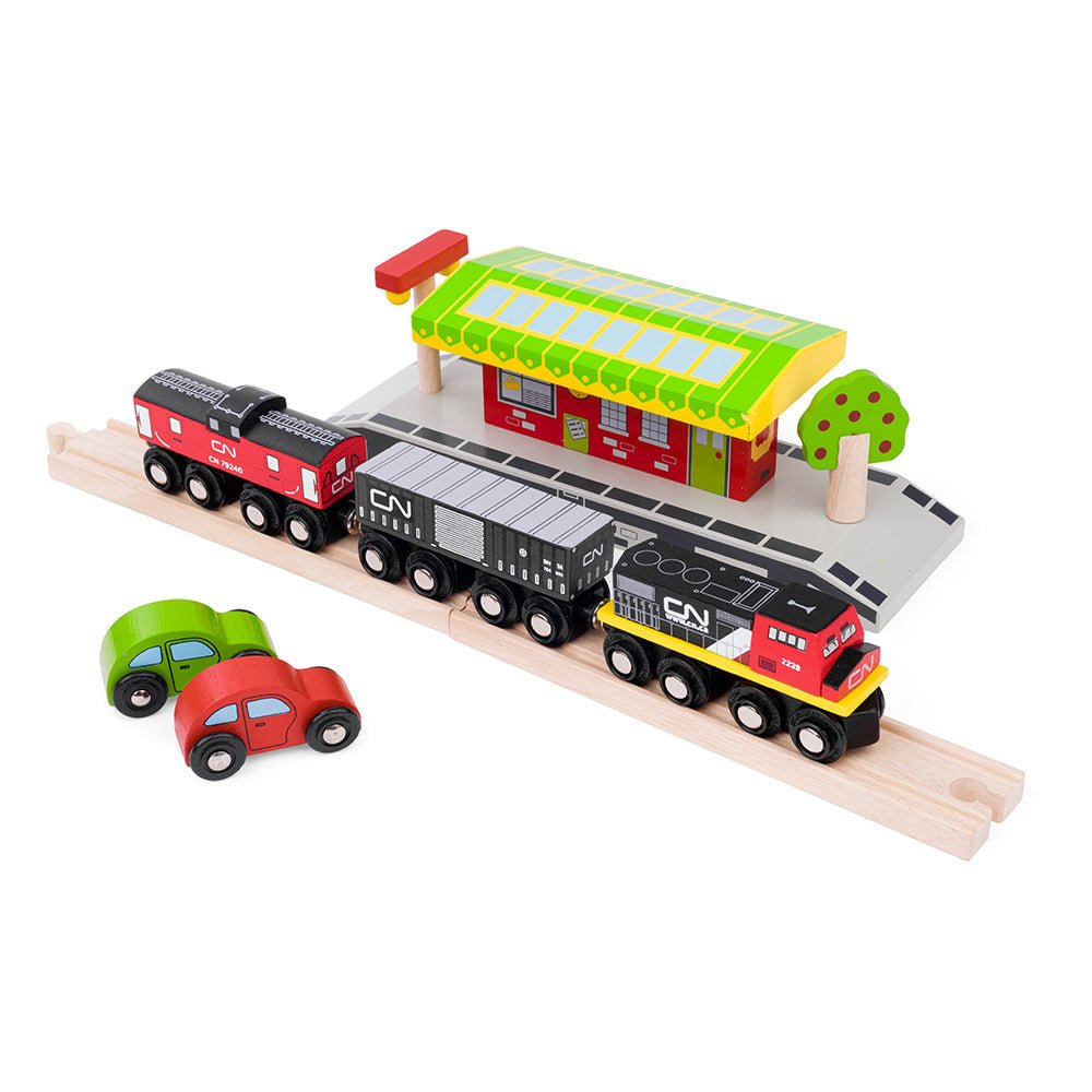 CN Train - Wooden Train Toy - Toby Tiger